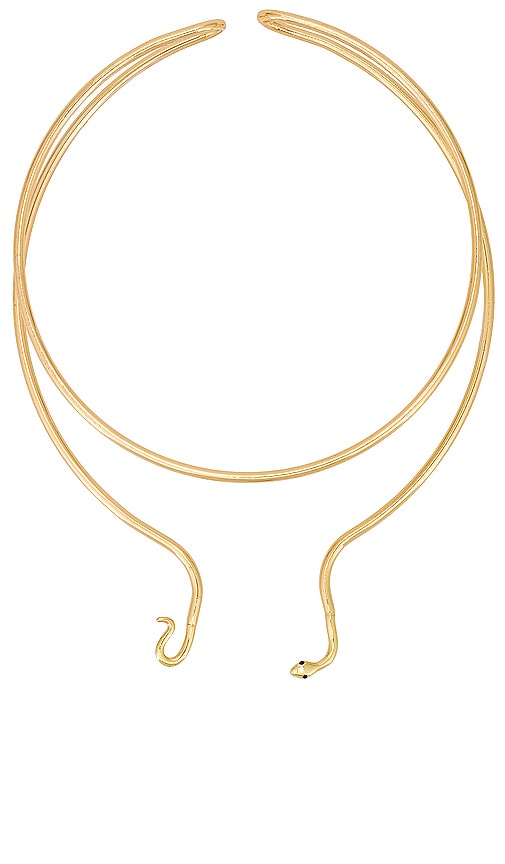 8 Other Reasons Dripping Gold Choker In Metallic Gold
