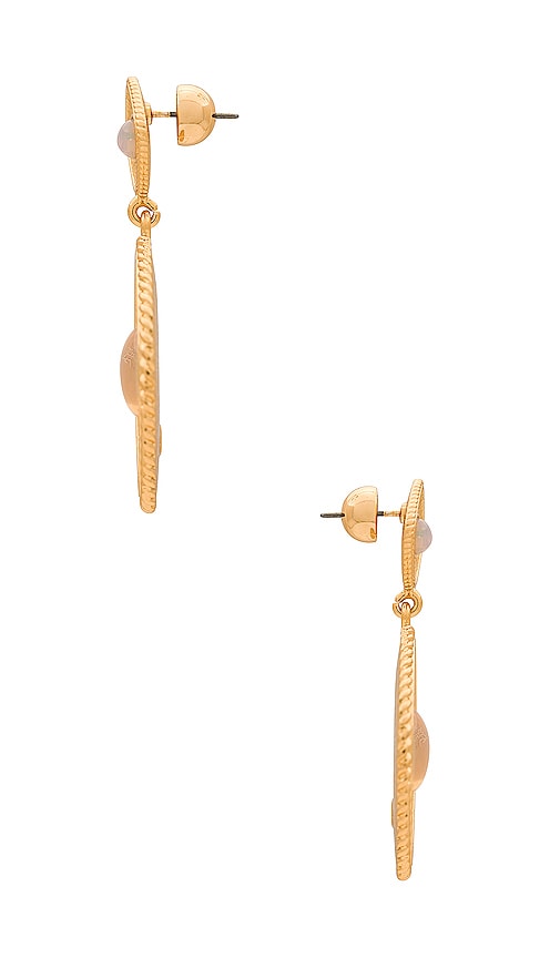 Shop 8 Other Reasons Serving Earrings In Metallic Gold