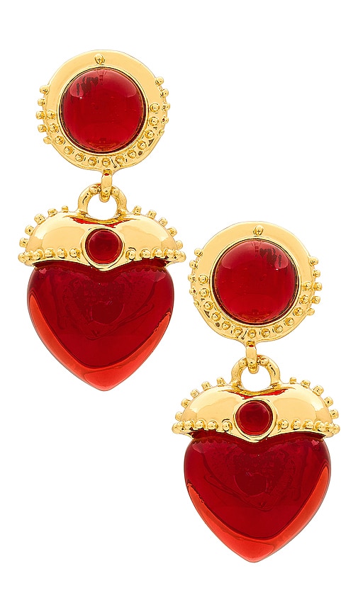8 Other Reasons Crown Jewels Earrings In Red