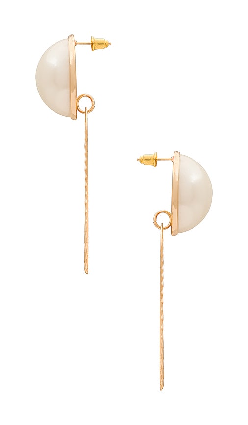 Shop 8 Other Reasons Golden Girl Earrings In Metallic Gold