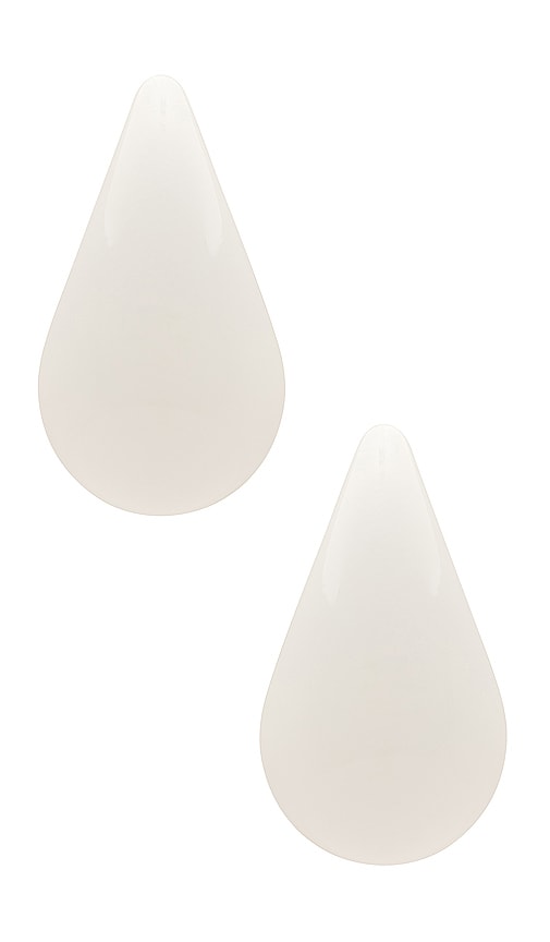 8 Other Reasons Droplet Earring In White
