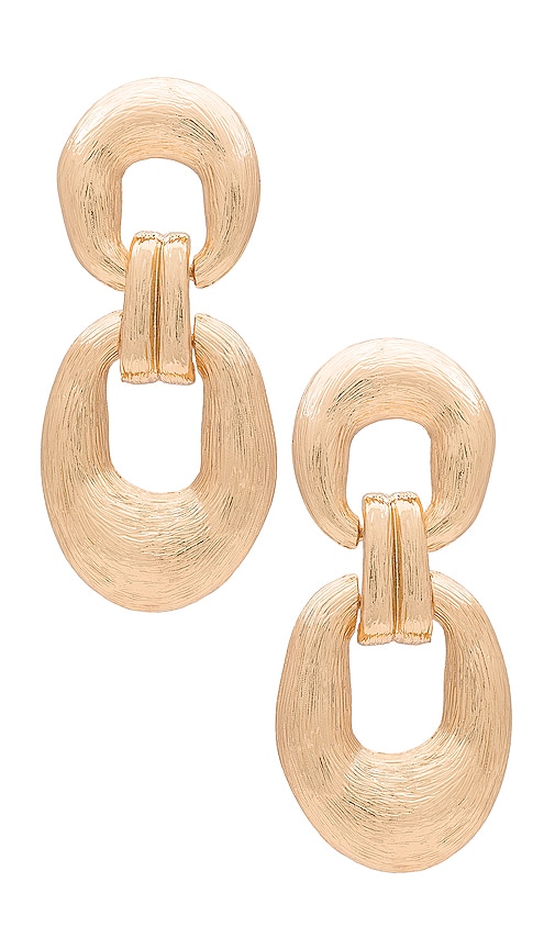 8 Other Reasons Circle Drop Earring In Gold