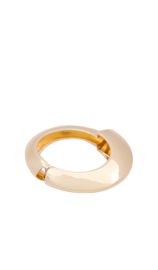 Shop 8 Other Reasons Bangle Bracelet Set In Metallic Gold