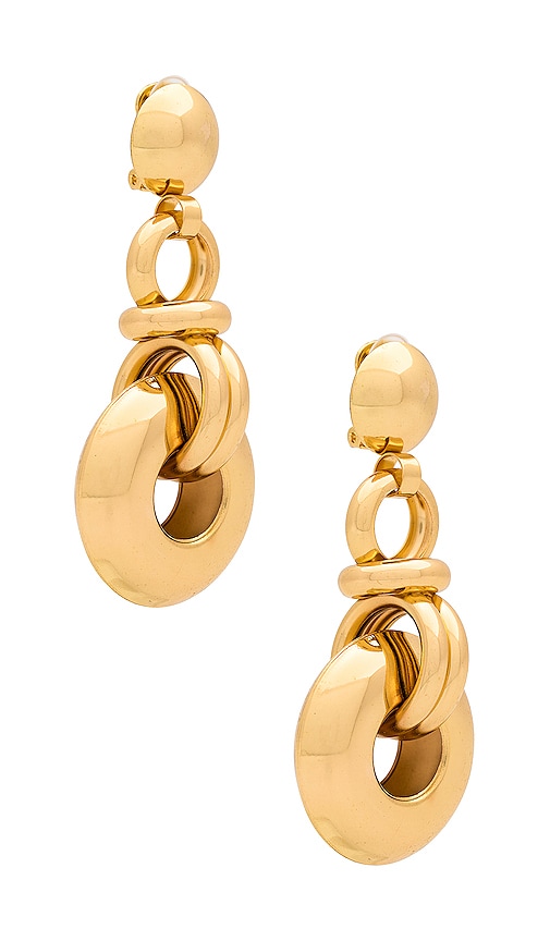 8 Other Reasons Circle Drop Earring in Gold