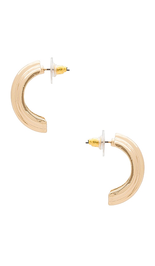 Shop 8 Other Reasons Gold Hoop Earrings In Metallic Gold