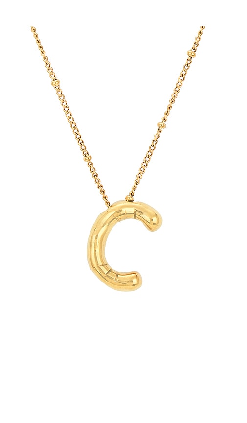 Shop 8 Other Reasons Letter Necklace In Gold