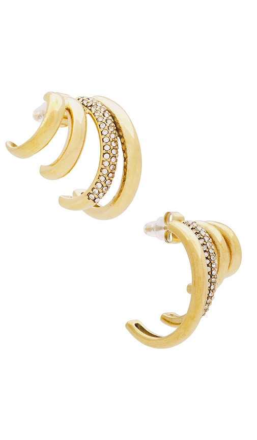 Shop 8 Other Reasons Studded Huggie Earring In Gold