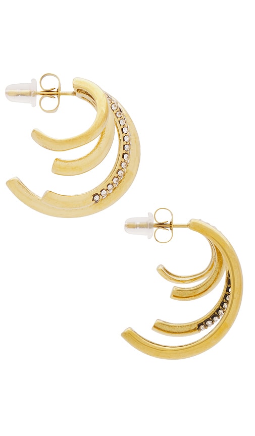 Shop 8 Other Reasons Studded Huggie Earring In Gold