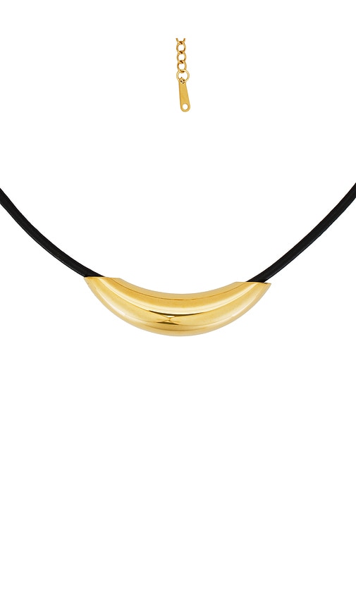 8 Other Reasons Jenna Cord Necklace In Metallic Gold