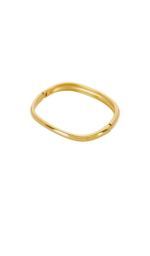 8 Other Reasons Square Bangle In Metallic Gold