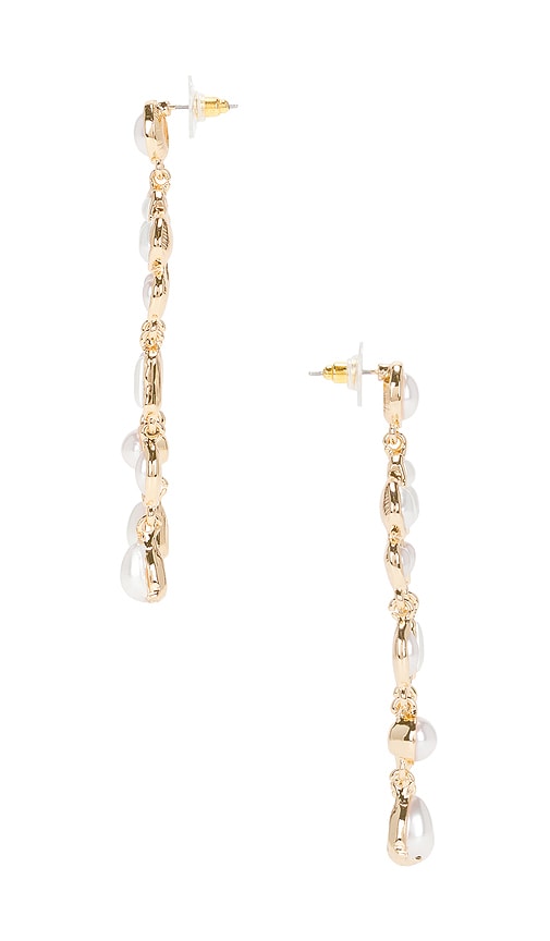 8 Other Reasons X Revolve Chandelier Earring In Metallic Gold