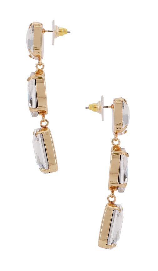 8 Other Reasons Estrella Drop Earrings In Metallic Gold