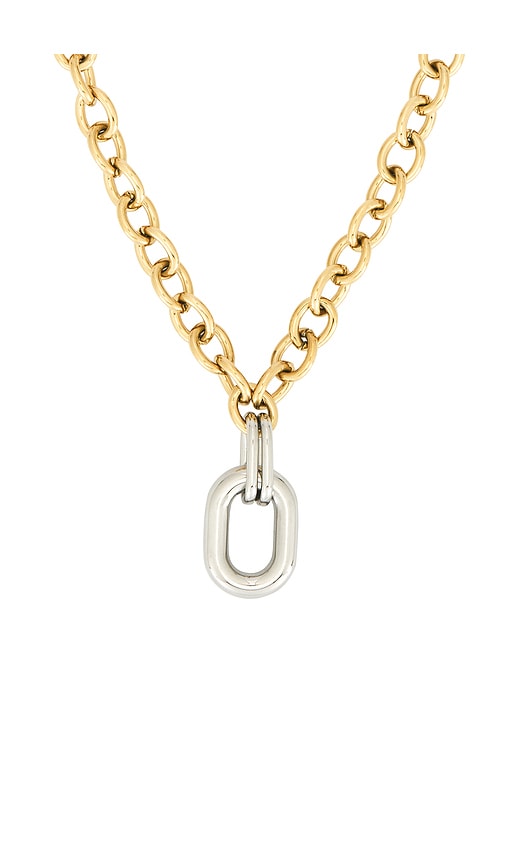 8 Other Reasons Palmer Pendant Chain Necklace In Metallic Gold