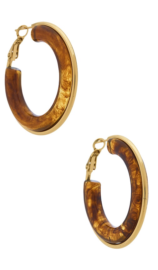 8 Other Reasons Resin Hoop Earrings In Brown