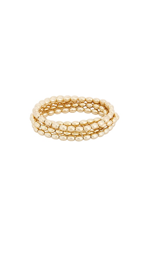 8 Other Reasons Sorrento Stack Bracelet In Gold