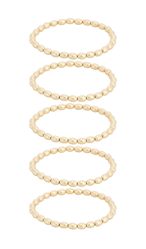 8 Other Reasons Sorrento Stack Bracelet In Gold