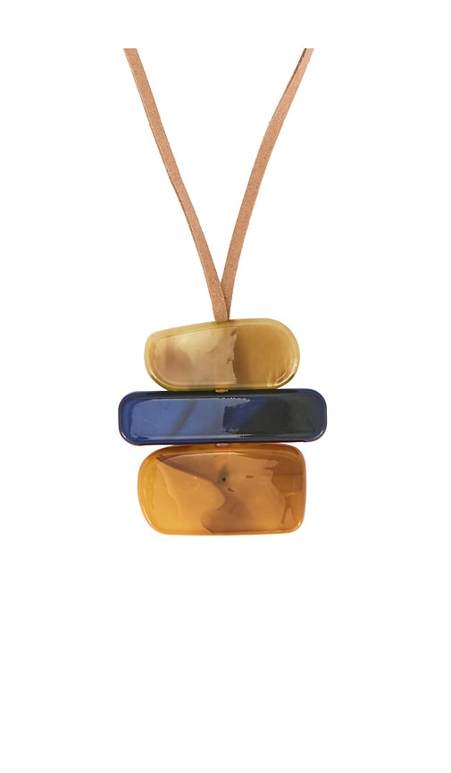 8 Other Reasons Stacked Cord Necklace In Brown