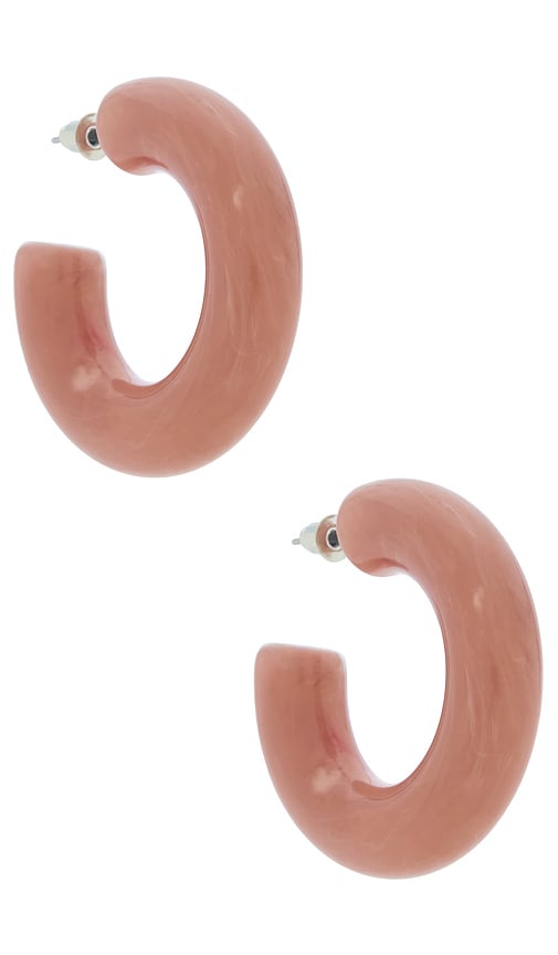 8 Other Reasons Acrylic Hoop Earring In Brown