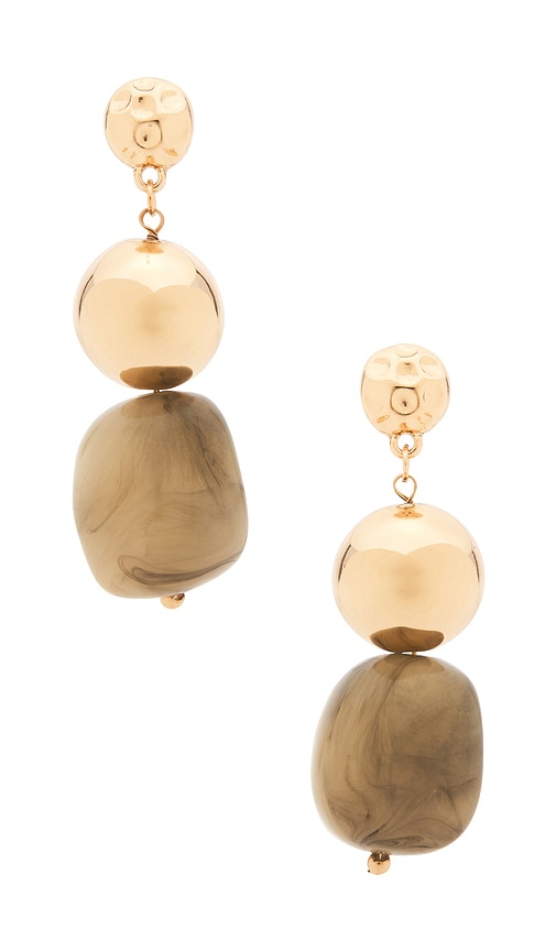 Stone Drop Earrings