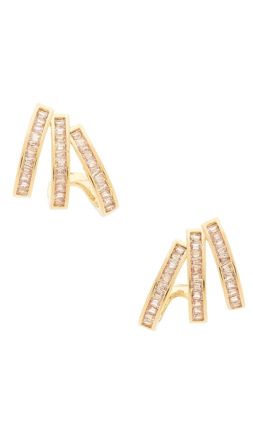 Stacked Arc Earring