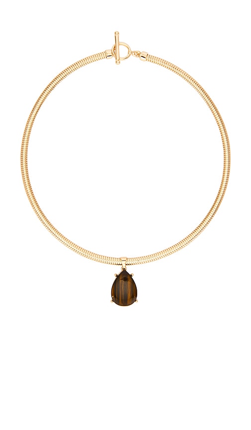 8 Other Reasons Necklace With Brown Pendant