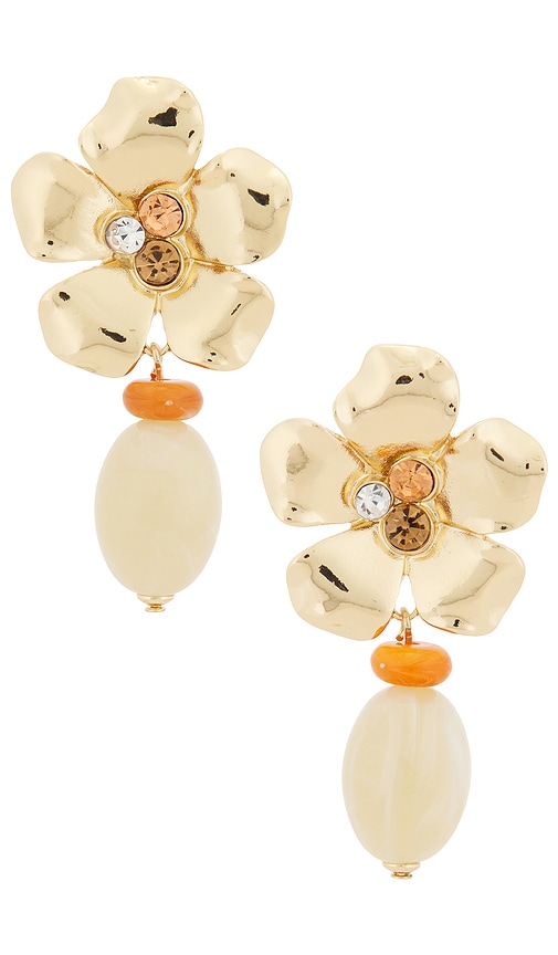 Floral Drop Earrings