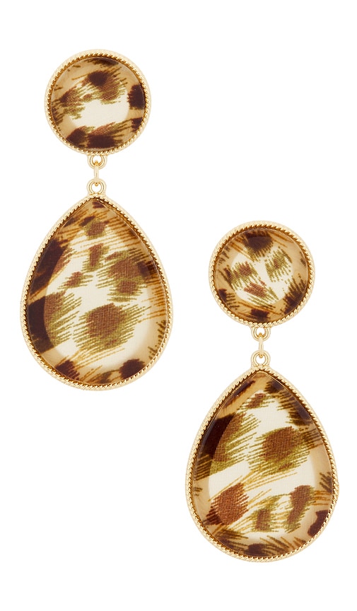 Teardrop Pendant Earrings