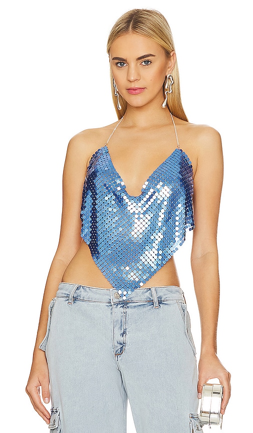 8 Other Reasons Chain Top In Blue