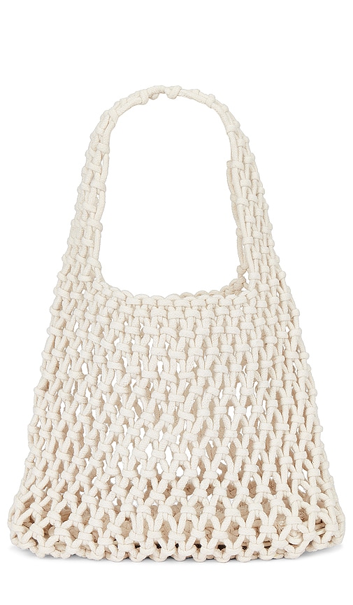 8 Other Reasons Woven Bag In White