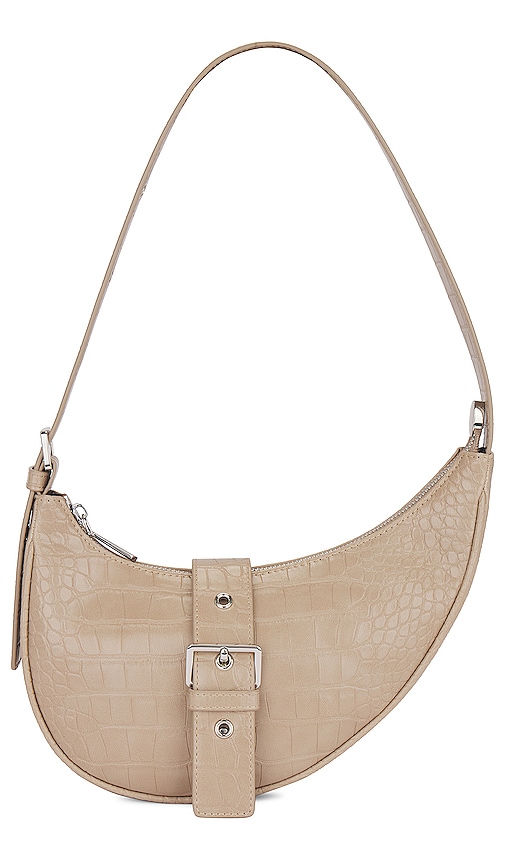 8 Other Reasons Crescent Buckle Bag In Tan