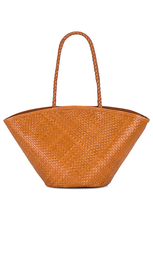 Rio braided 2025 handle woven tote