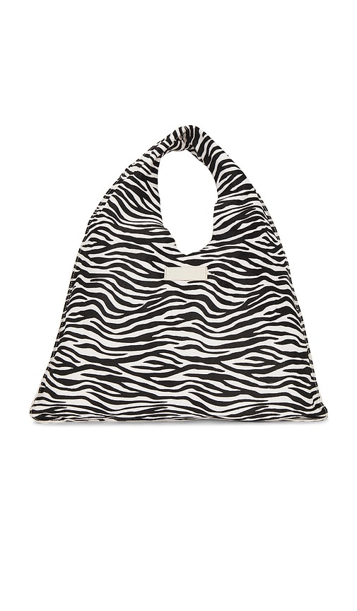 Luxe Hobo Slouch Bag in Black,White.
