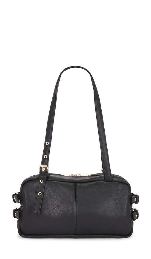 Faux Nappa Shoulder Bag