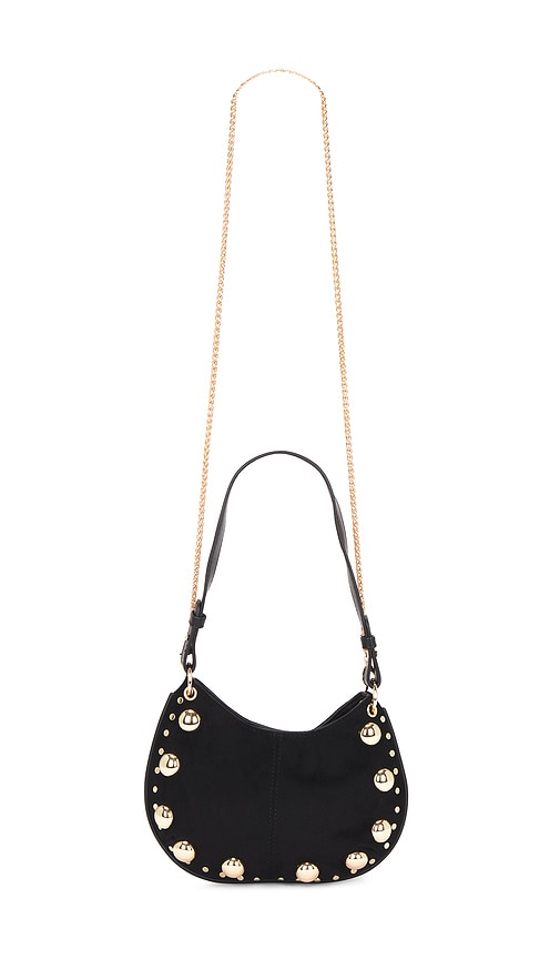 Faux Suede Shoulder Bag