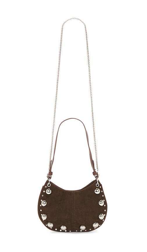 Faux Suede Shoulder Bag