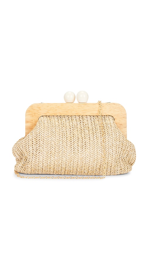 Woven Frame Clutch