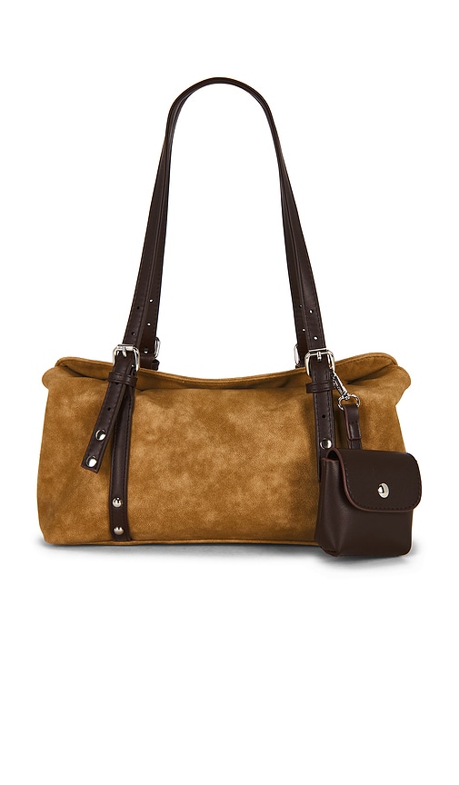 Suede Shoulder Bag