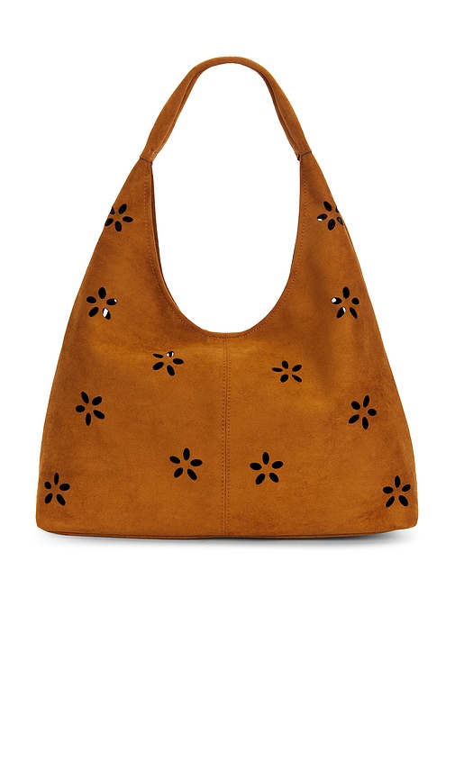 Suede Slouchy Hobo Shoulder Bag