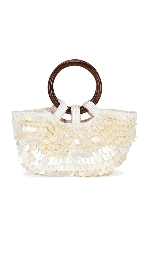 Pearl Top Handle Bag