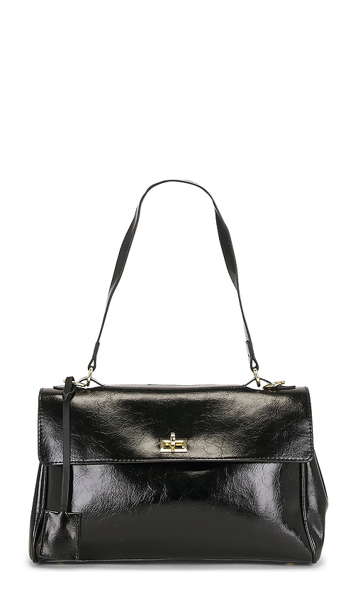 Faux Leather Shoulder Bag by 8 Other Reasons in Black