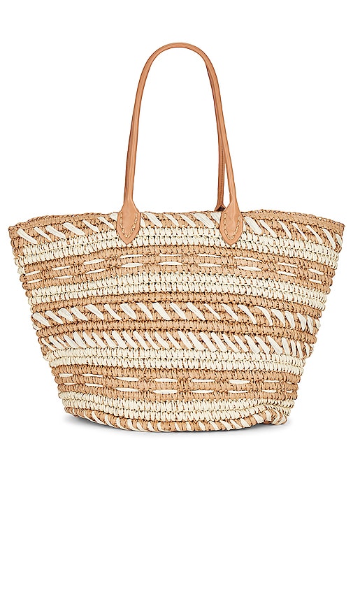 8 Other Reasons Straw Tote In Tan | ModeSens