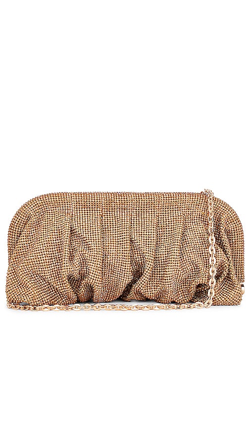 8 Other Reasons Rhinestone Clutch in Gold