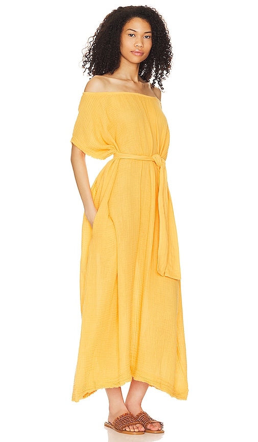 9 SEED MOONSTONE BELTED CAFTAN