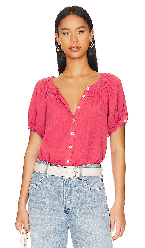 9 Seed Montecito Top in Guava