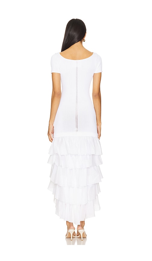  Alejandra Alonso Rojas Strickkleid In White. Größe S. Also In L. 