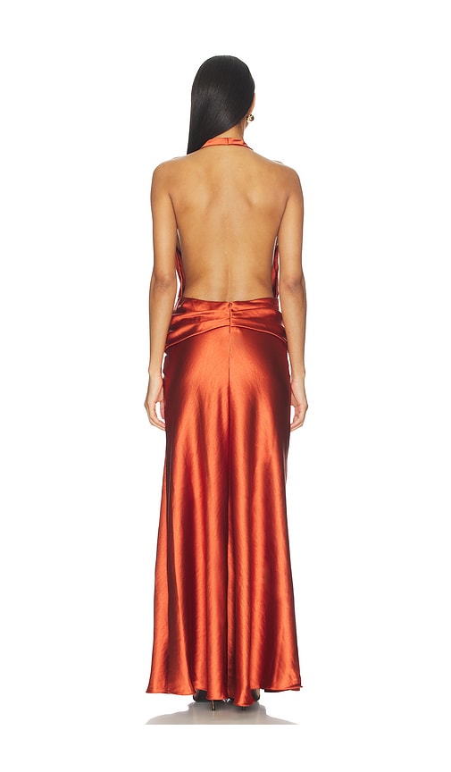  Arcina Ori Kleid Francesca In Rust. Größe L. Also In Xl. 
