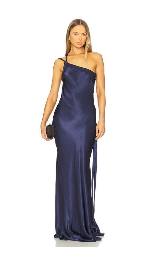 Monique Dress in Navy. - size S (also in M, L)