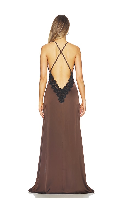  Awave Studio Maxikleid Bold In Brown. Größe 34/2. Also In 36/4, 38/6, 42/10. 