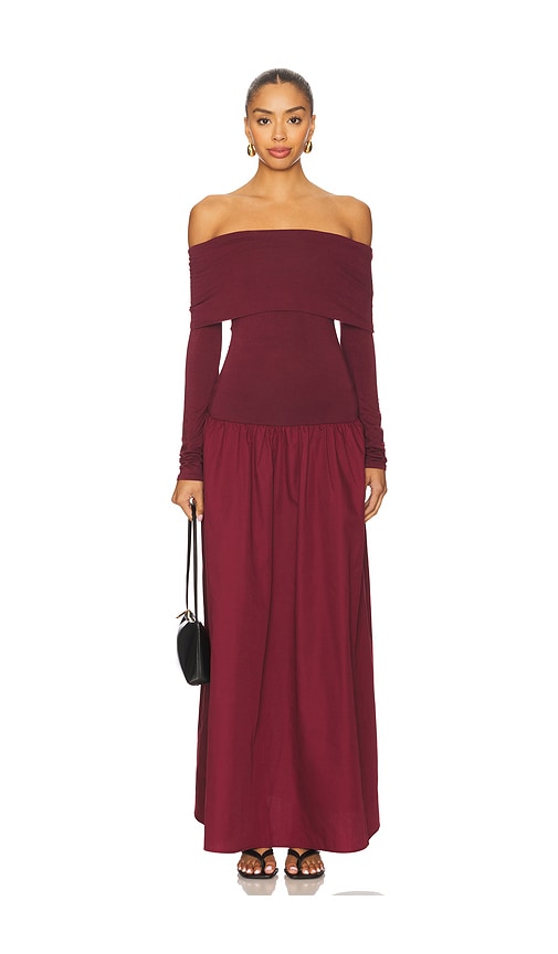 All The Ways Cressida Maxi Dress In Burgundy