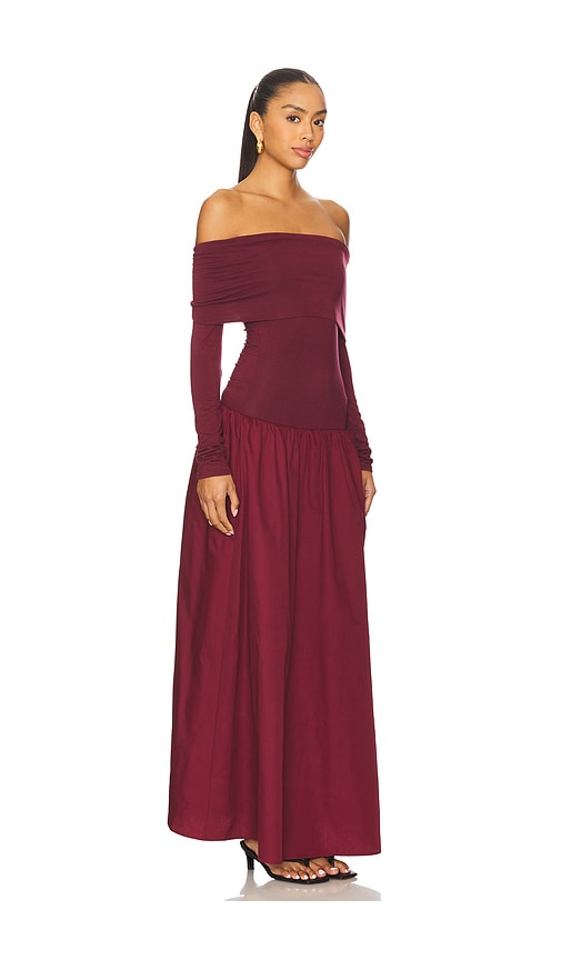 All The Ways Cressida Maxi Dress In Burgundy